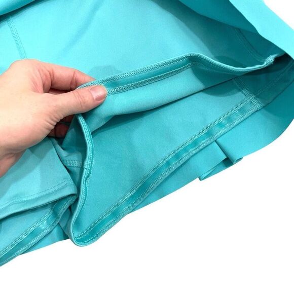 Athleta Ace high rise 13.5” skorts Size‎ XL turquoise pickleball golf tennis - Picture 5 of 10